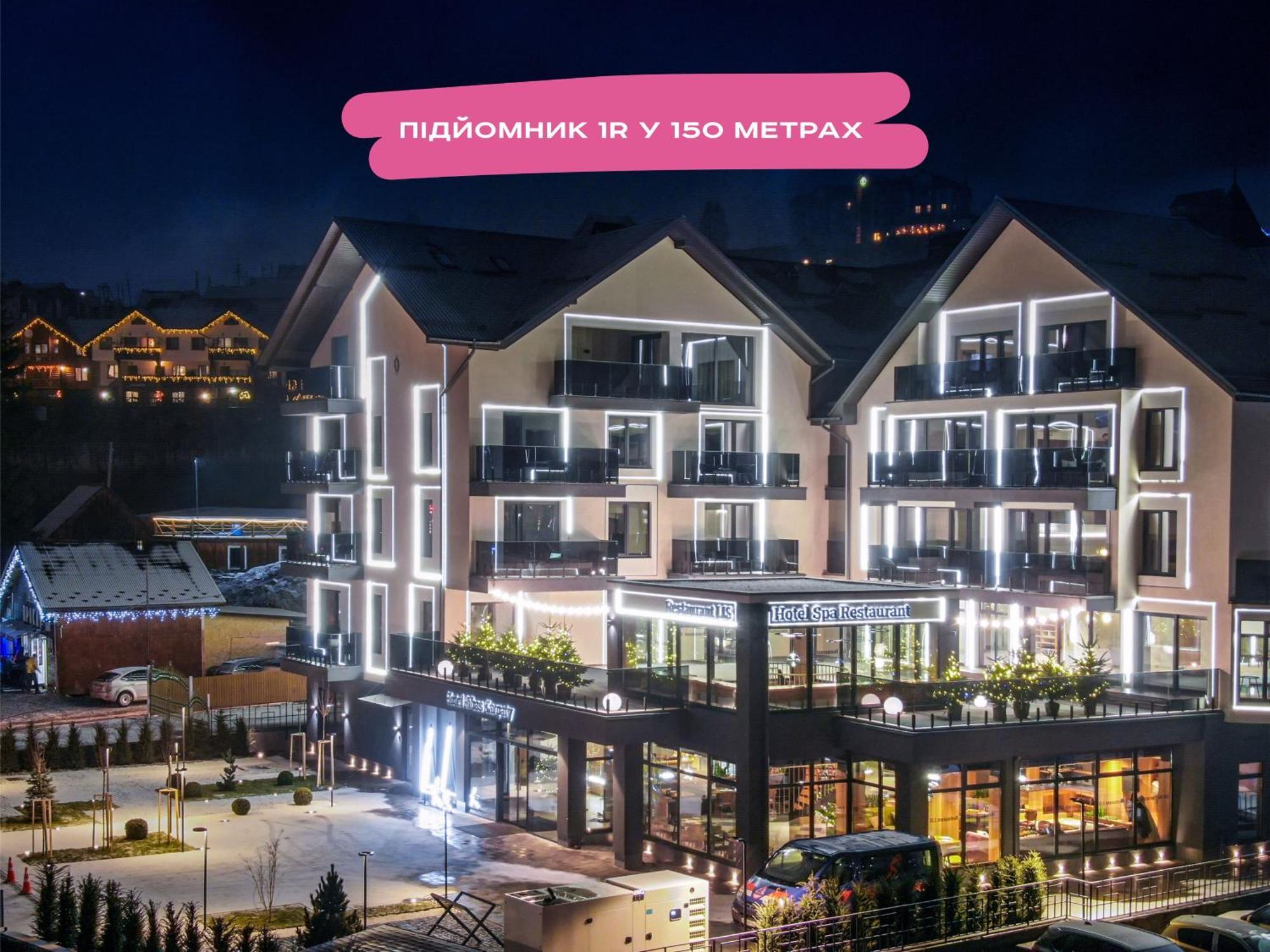Ribas Karpaty Hotel Bukovel Exterior foto